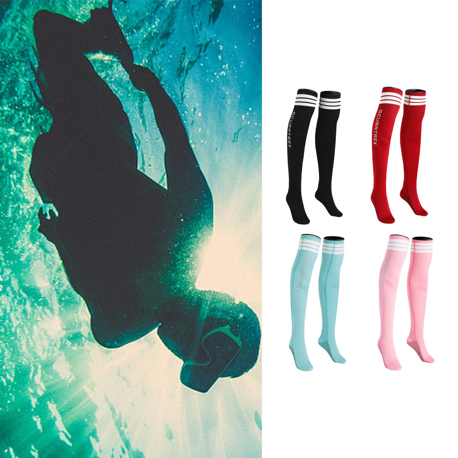 Women'S Shoes For Neuropathy - Women’s Long Diving Socks Neoprene Snorkeling