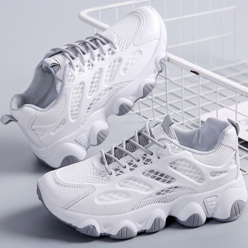 Women'S Shoes Com - Breathable Mesh Chunky Sneakers Outdoor Sports
