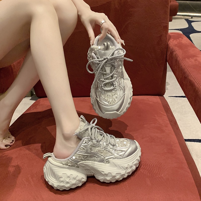 Women'S Shoes Com - Women's Sequin Platform Mule Sneakers 2026