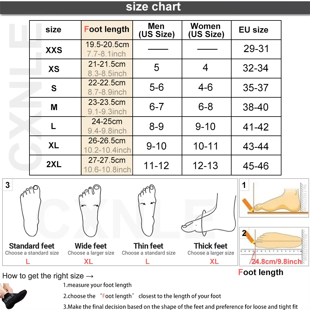 5mm Neoprene Diving Socks Wets - Women'S Shoes For Neuropathy recensione e prezzo
