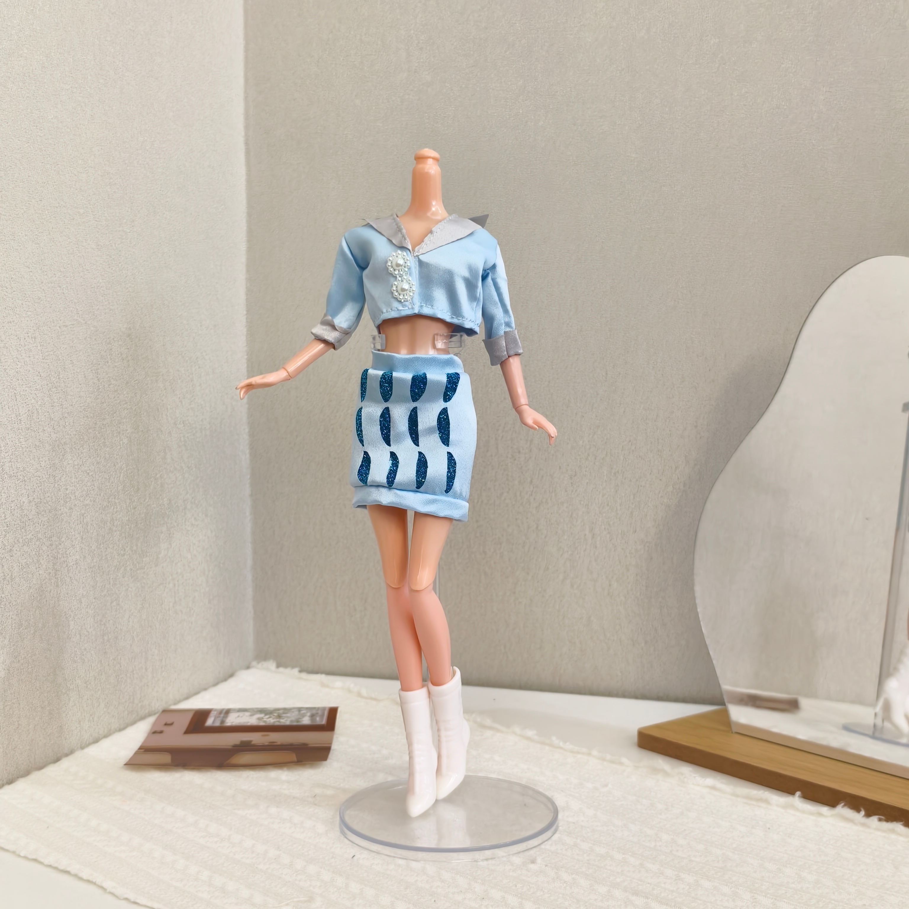 11.5-inch doll clothes blue sm - Women'S Shoes Navy Blue recensione e prezzo