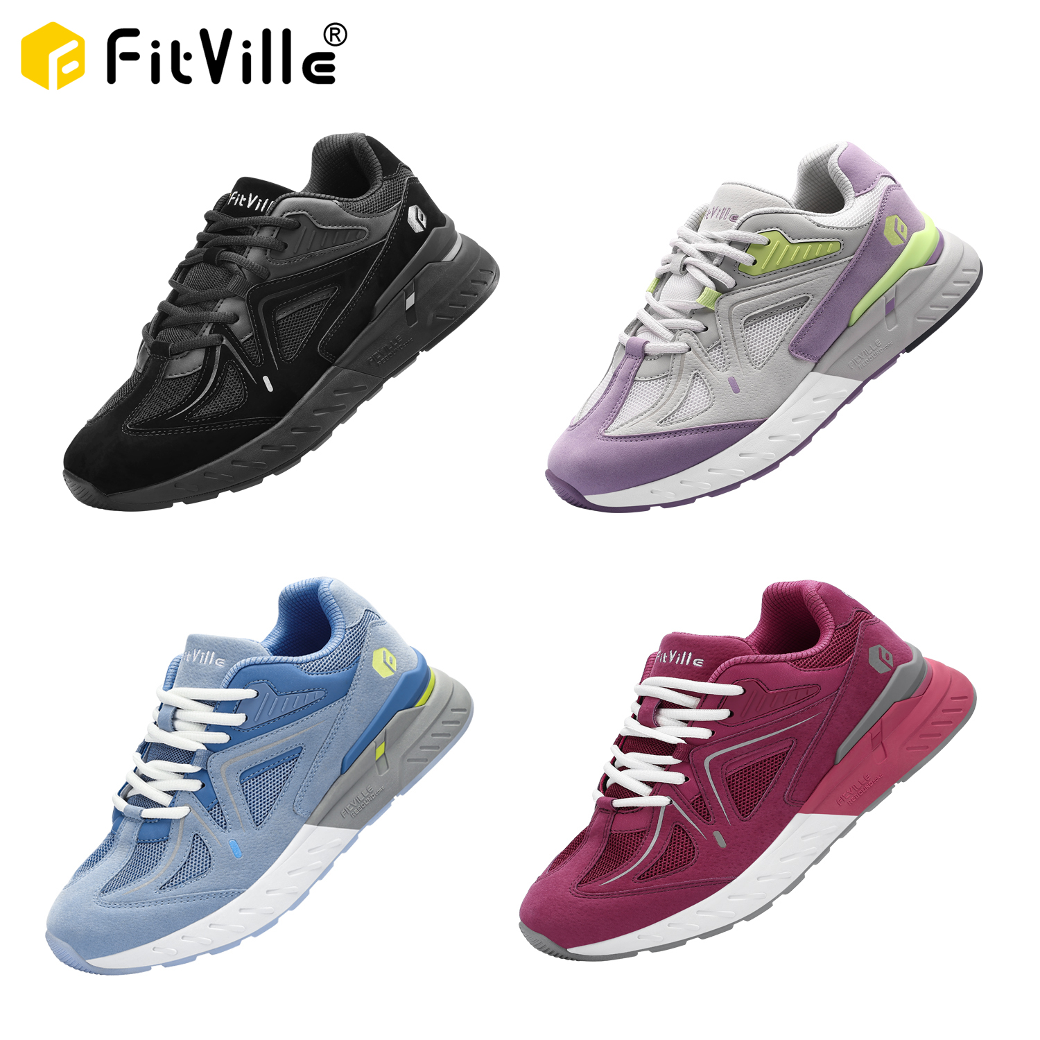 FitVille Women's Walking Shoes - Women'S Shoes For Plantar Fasciitis recensione e prezzo