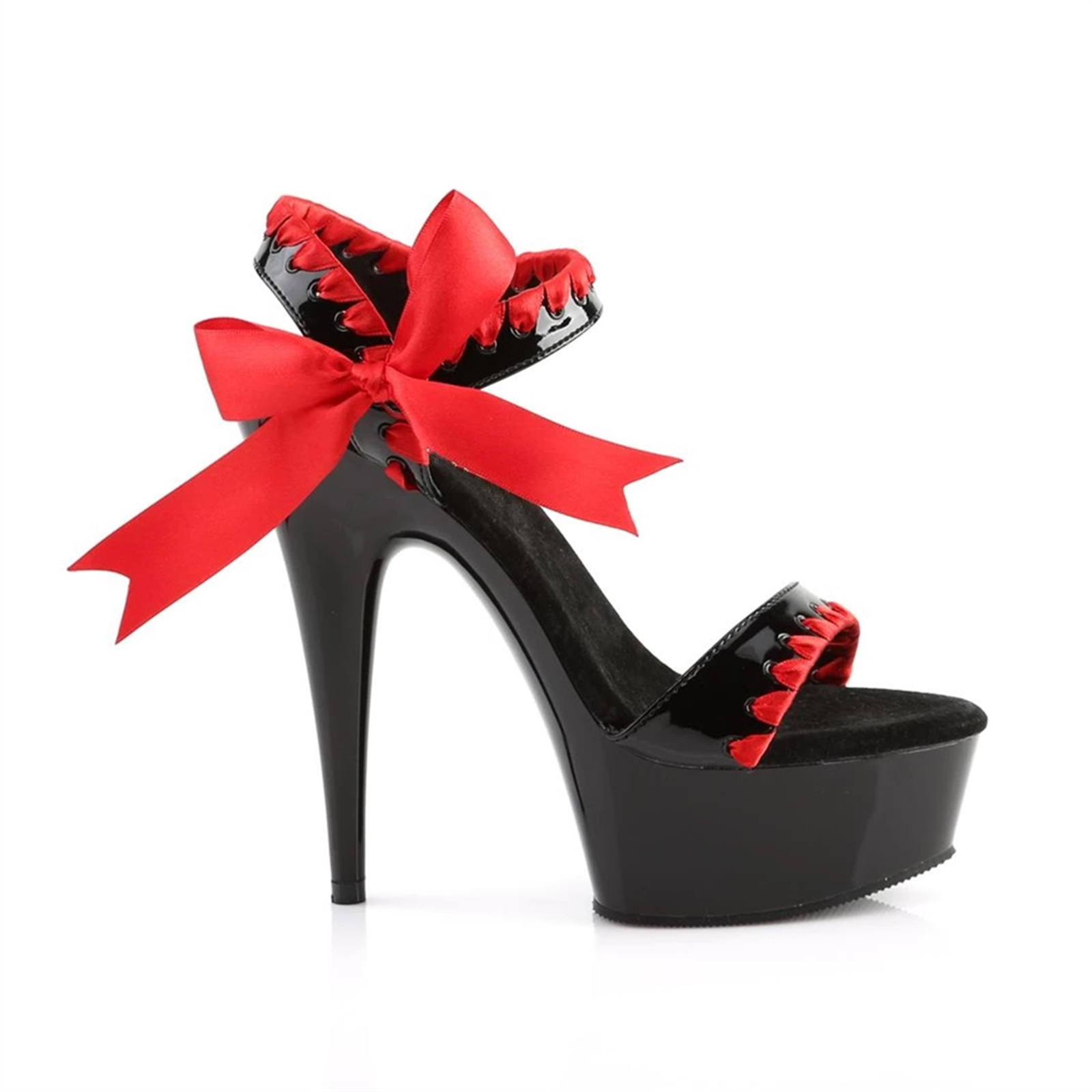 Neo Gothic Heels 15cm - Black  - Wide Fit Heels recensione e prezzo