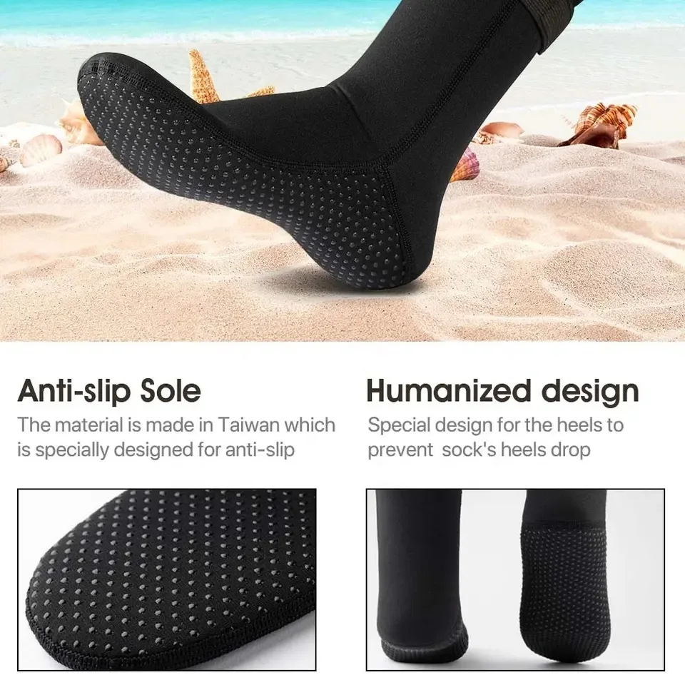 Neoprene Diving Socks 3mm Wets - Women'S Shoes For Neuropathy recensione e prezzo