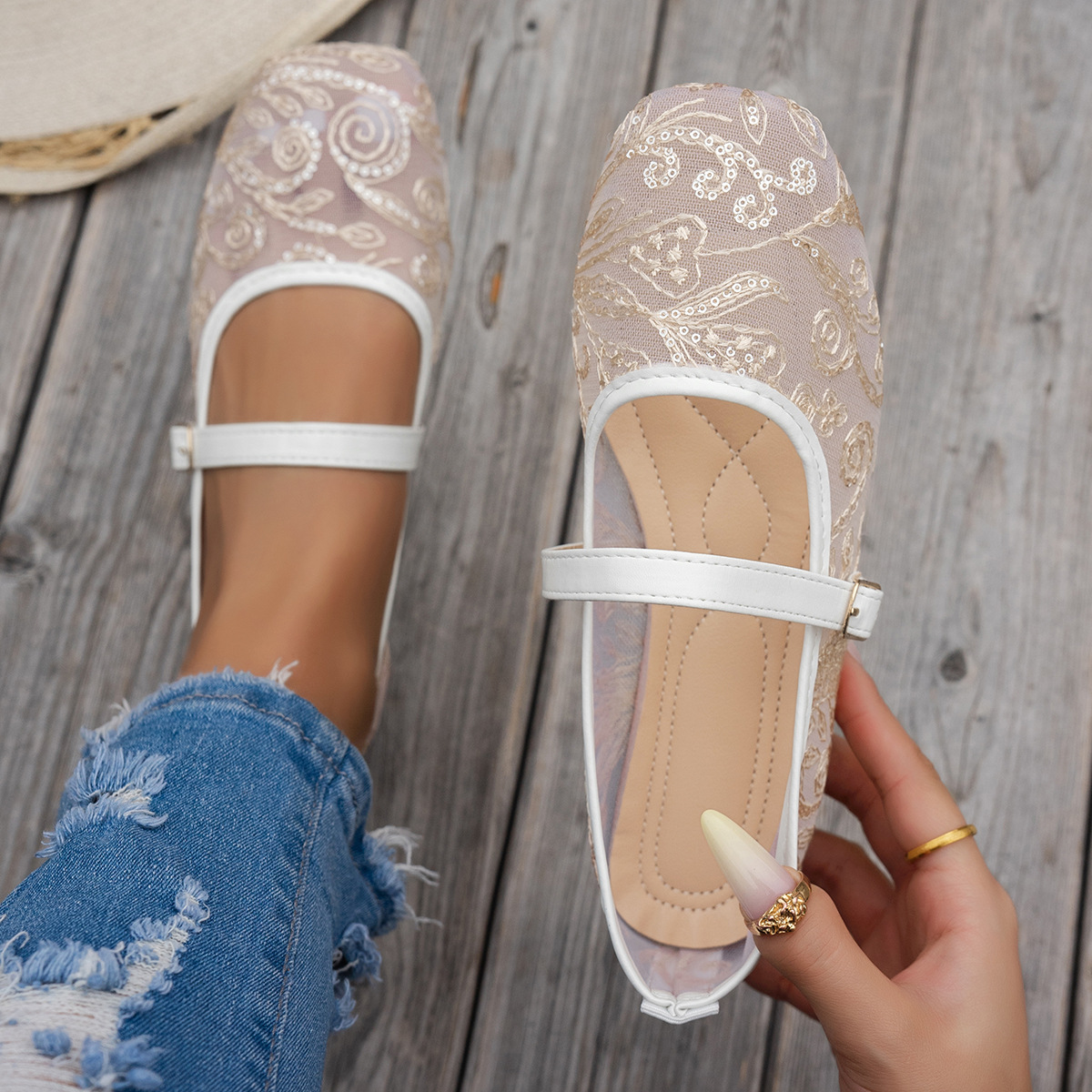 Women's New Summer Large Size  - Women'S Shoes Loafers Black recensione e prezzo