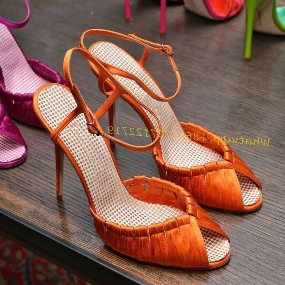 Orange Weave Cross Sandals Wit - Women Shoes Branded recensione e prezzo