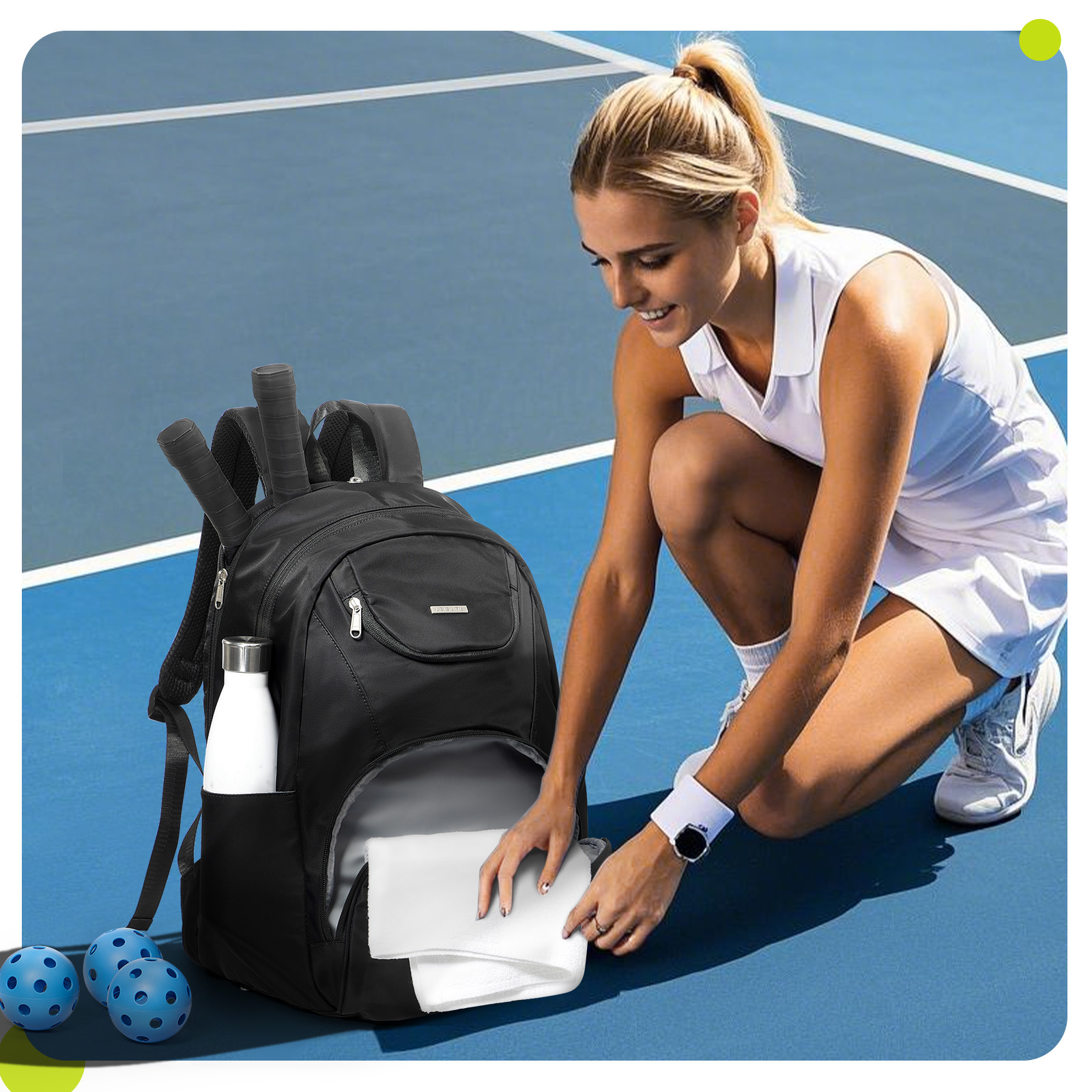 Tennis Bag Tennis Backpack 2 R - Women'S Shoes To Men'S recensione e prezzo