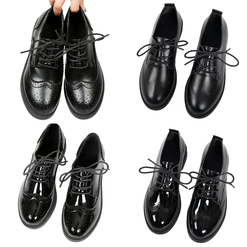 2025 Autumn Women Oxford Flats - Women'S Shoes Loafers Black recensione e prezzo