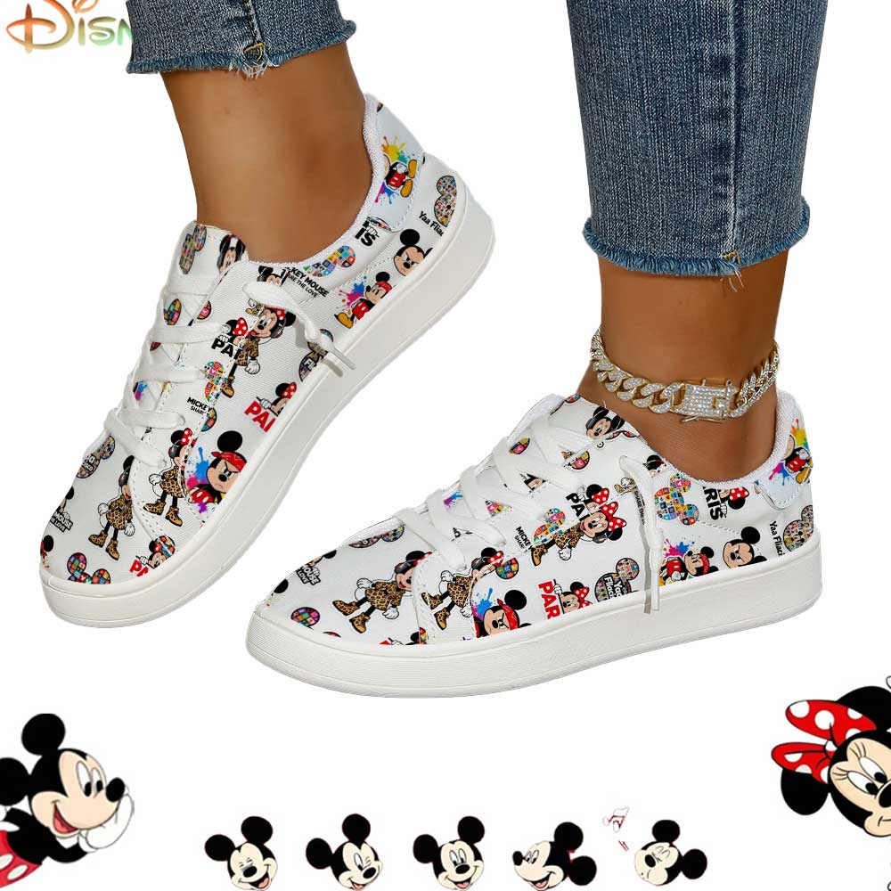 Disney Mickey & Minnie Leopard - Women'S Shoes Com recensione e prezzo