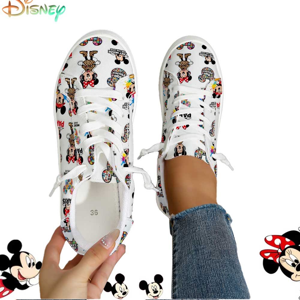 Disney Mickey & Minnie Leopard - Women'S Shoes Com recensione e prezzo