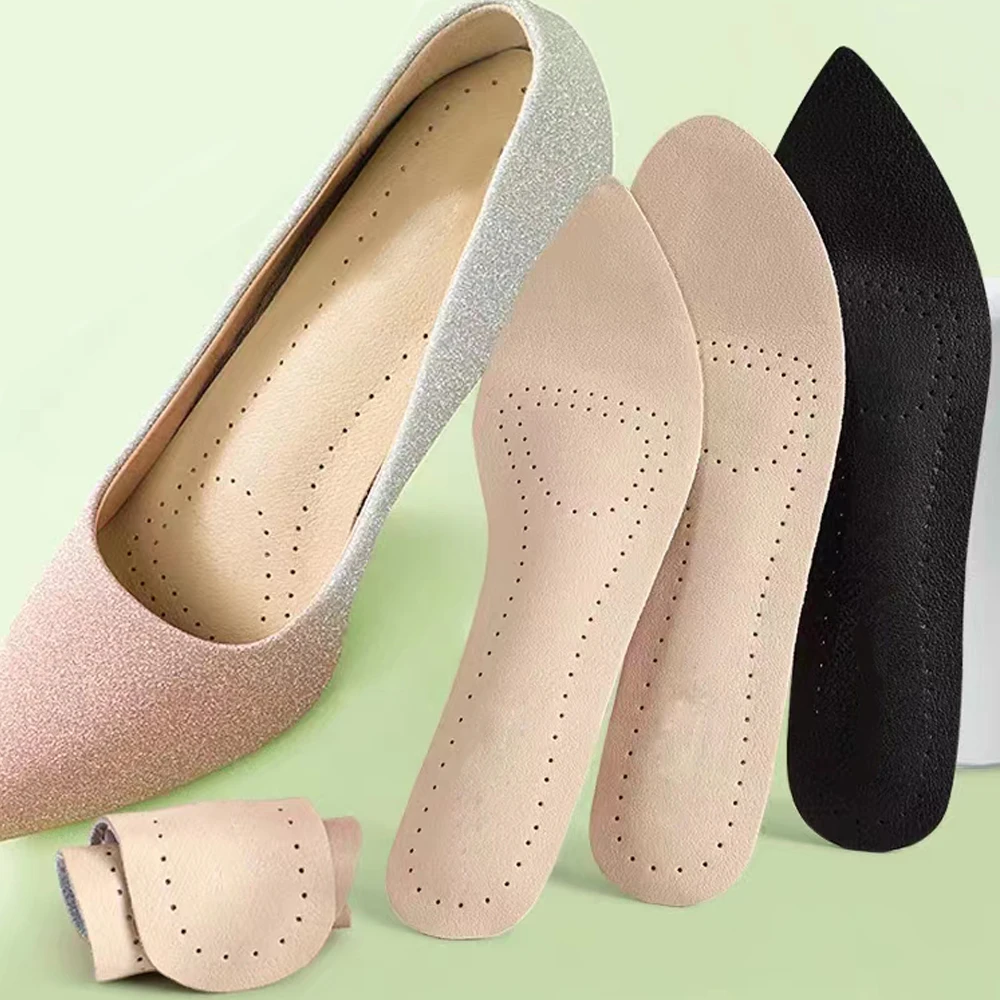 Self adhesive Leather Insoles  - Women'S Shoes For Plantar Fasciitis recensione e prezzo