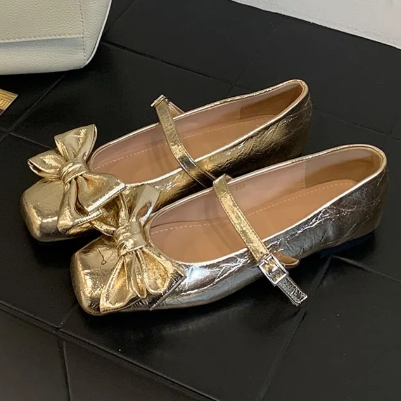 Cute Bowknot Square Toe Design - Women Shoes Branded recensione e prezzo
