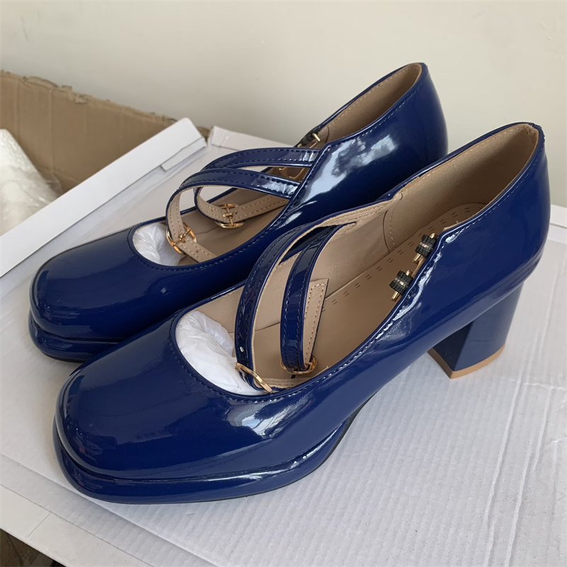 Elegant High Heels Pumps Women - Women'S Shoes Navy Blue recensione e prezzo