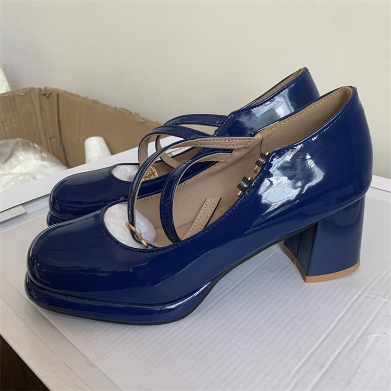 Elegant High Heels Pumps Women - Women'S Shoes Navy Blue recensione e prezzo