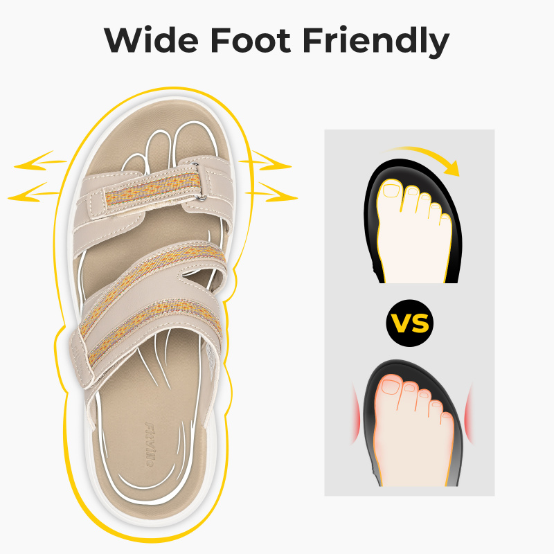 FitVille Women'S Wedge Slipper - Women'S Shoes With Bunions recensione e prezzo