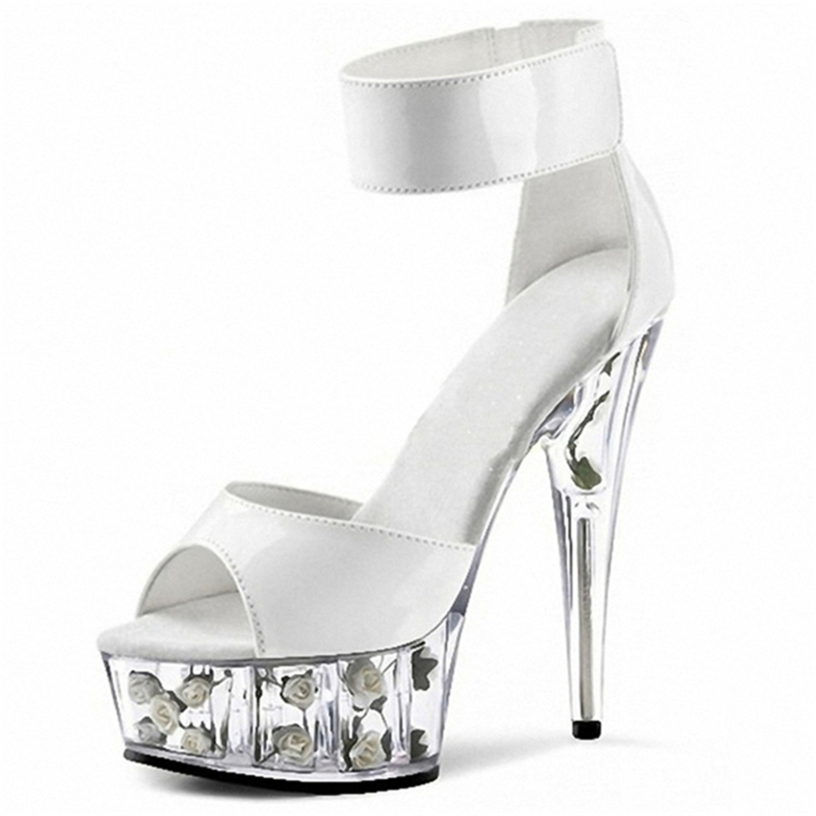 Neo Gothic Heels 15cm - Black  - Wide Fit Heels recensione e prezzo