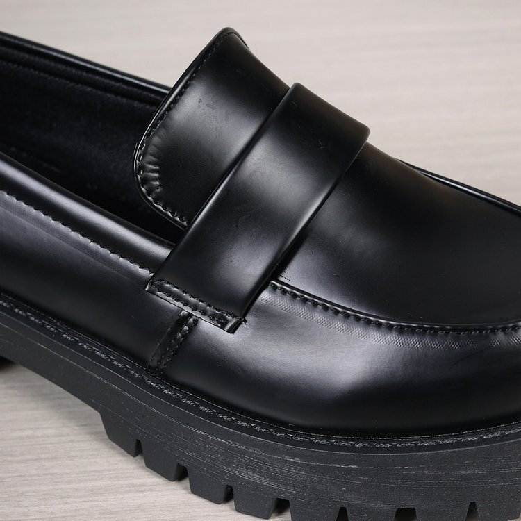 Women's Leather British JK Sty - Women'S Shoes Loafers Black recensione e prezzo