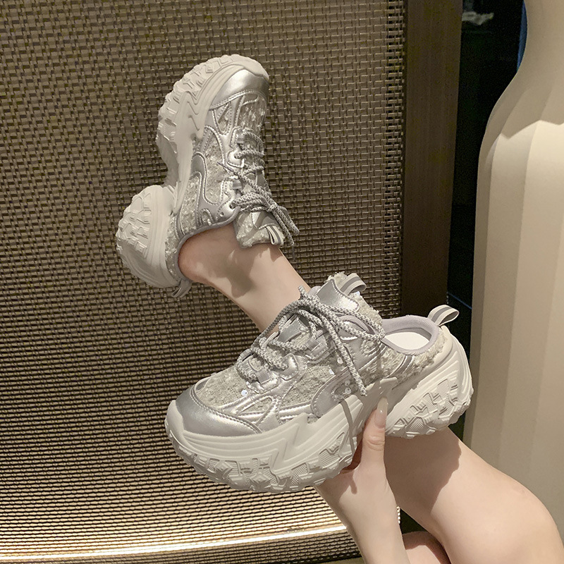 Women's Sequin Platform Mule S - Women'S Shoes Com recensione e prezzo