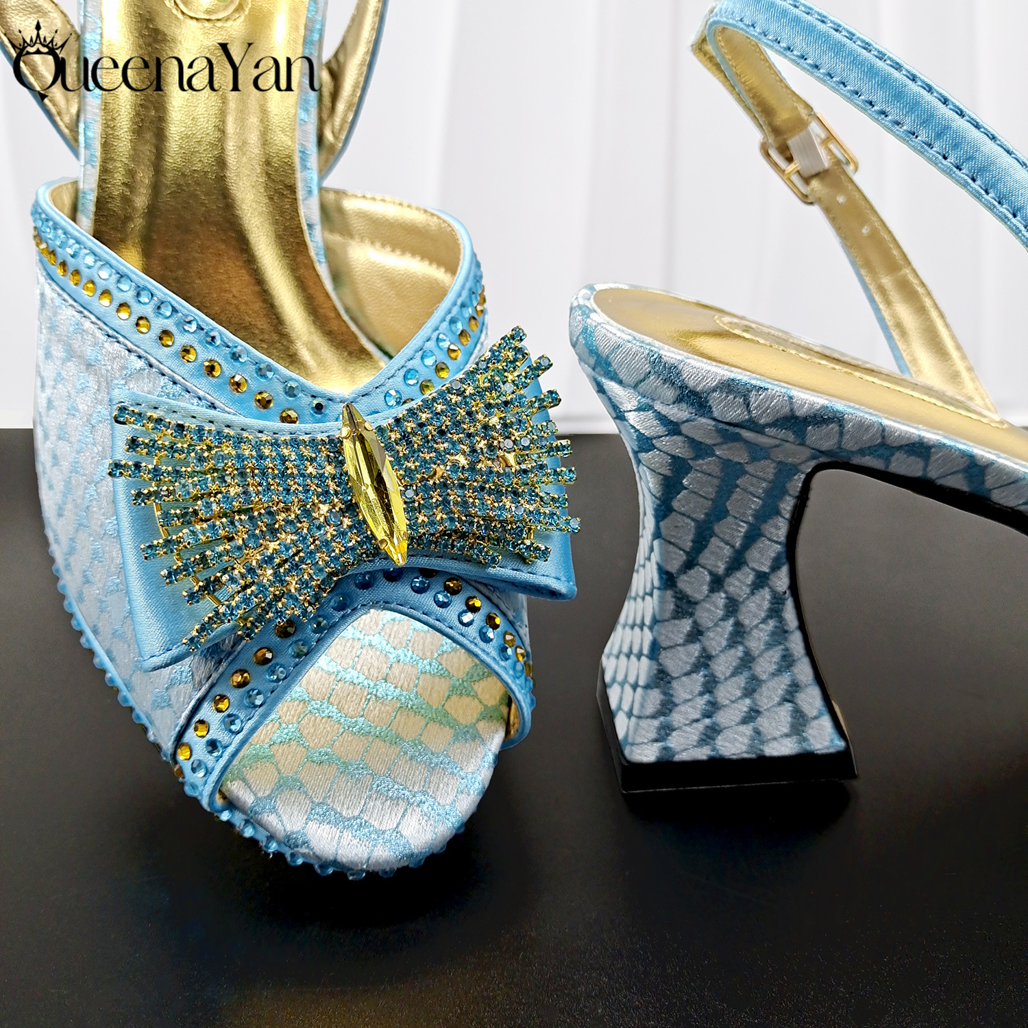 QueenaYan Hot Selling Sky Blue - Women'S Shoes Navy Blue recensione e prezzo
