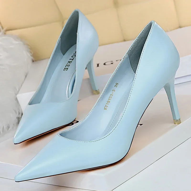 Woman Fashion Career Formal 7. - Women'S Shoes Navy Blue recensione e prezzo