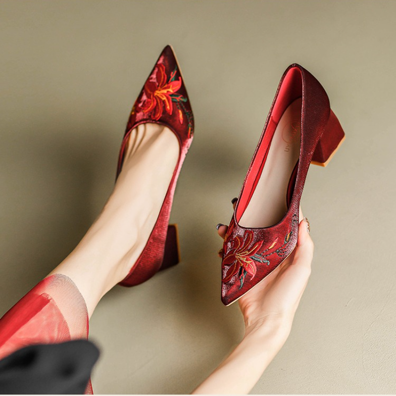 Spring Red Wedding Shoes Embro - Women'S Shoes Naturalizer recensione e prezzo