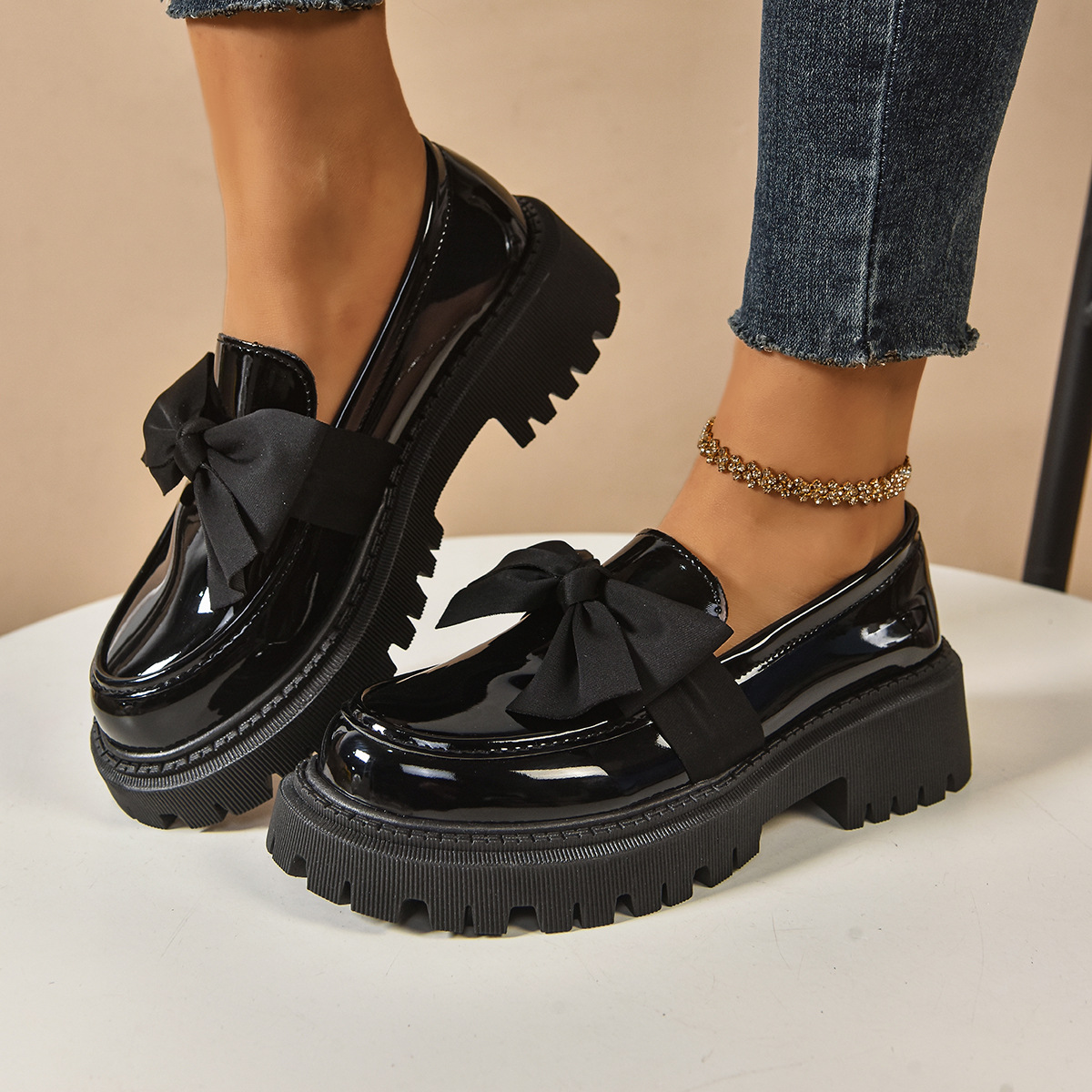 Women's shoes 2025 new large B - Women'S Shoes Loafers Black recensione e prezzo