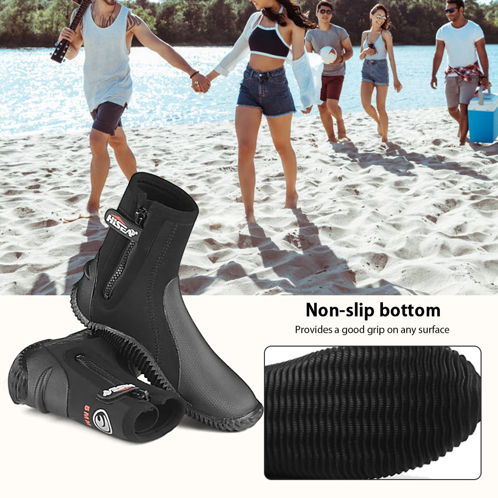5mm Neoprene Dive Boots Wetsui - Women'S Shoes For Neuropathy recensione e prezzo
