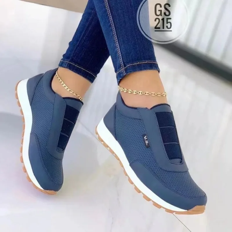 Women's Casual Slip on Sneaker - Women'S Shoes Navy Blue recensione e prezzo