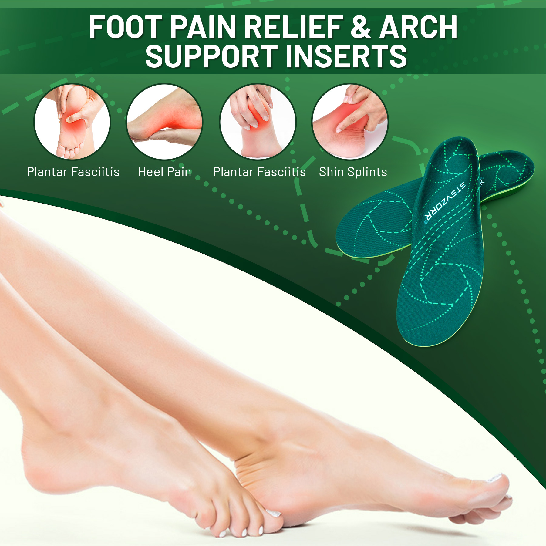 Plantar Fasciitis Relief Ortho - Women'S Shoes For Plantar Fasciitis recensione e prezzo