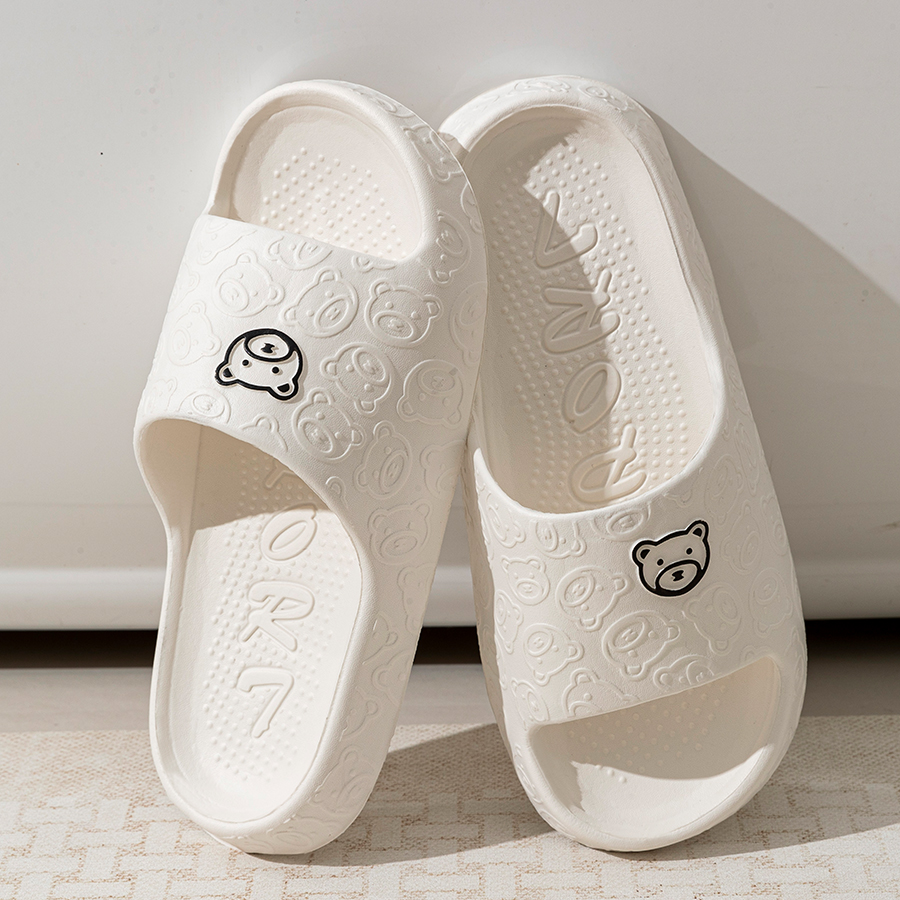 Printting Cute Bear Women Slip - Women'S Shoes For Neuropathy recensione e prezzo
