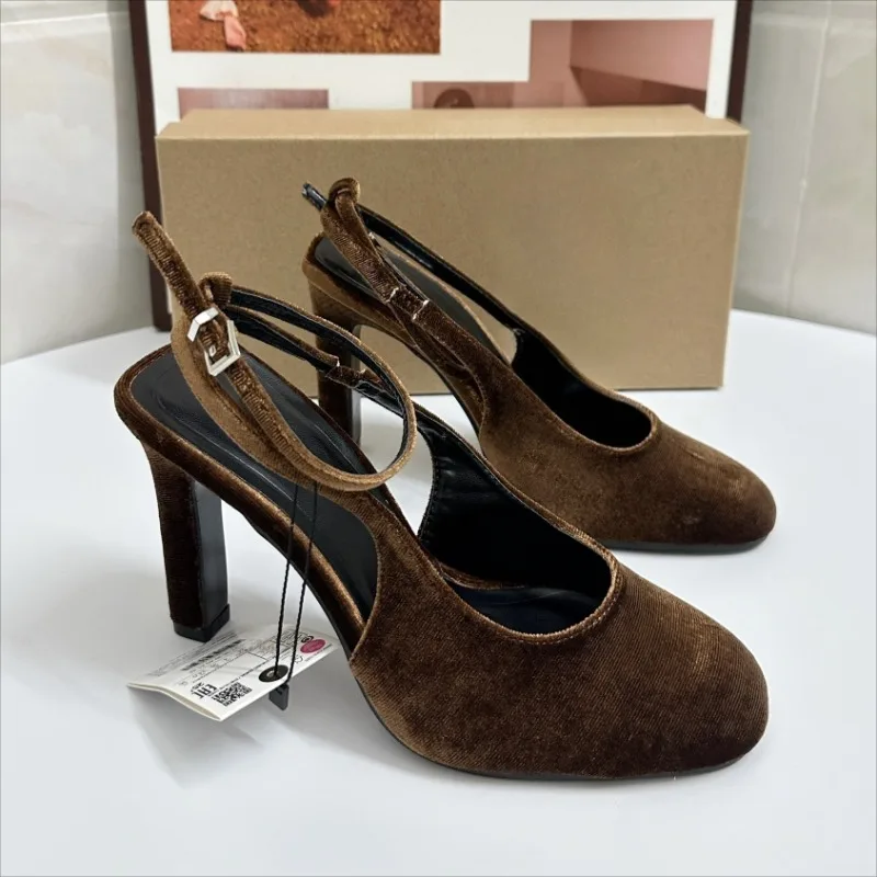 Retro Brown Suede Summer Women - Women Shoes Branded recensione e prezzo