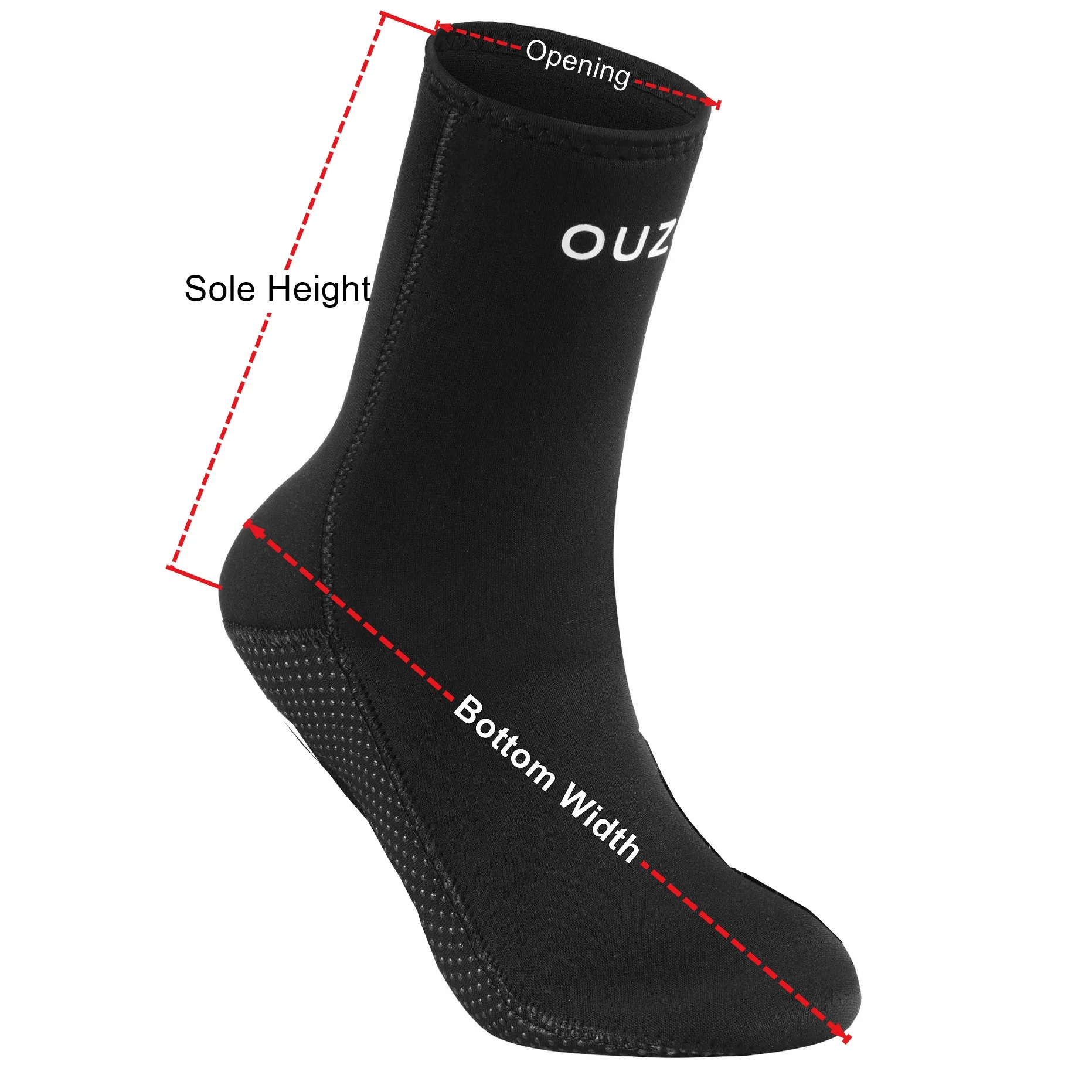 Neoprene 3mm/5mm Diving Socks  - Women'S Shoes For Neuropathy recensione e prezzo