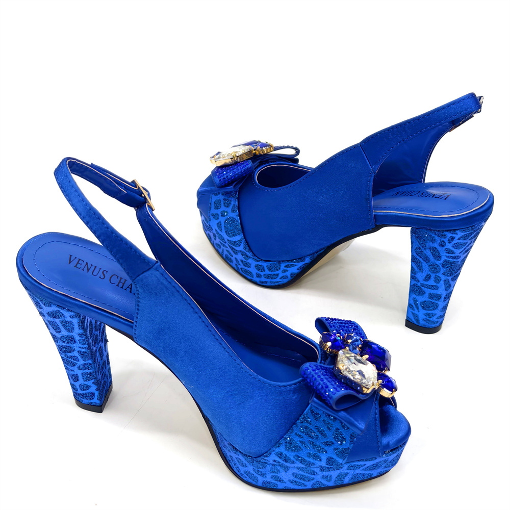 2024 Rhinestone Design INS Hot - Women'S Shoes Navy Blue recensione e prezzo