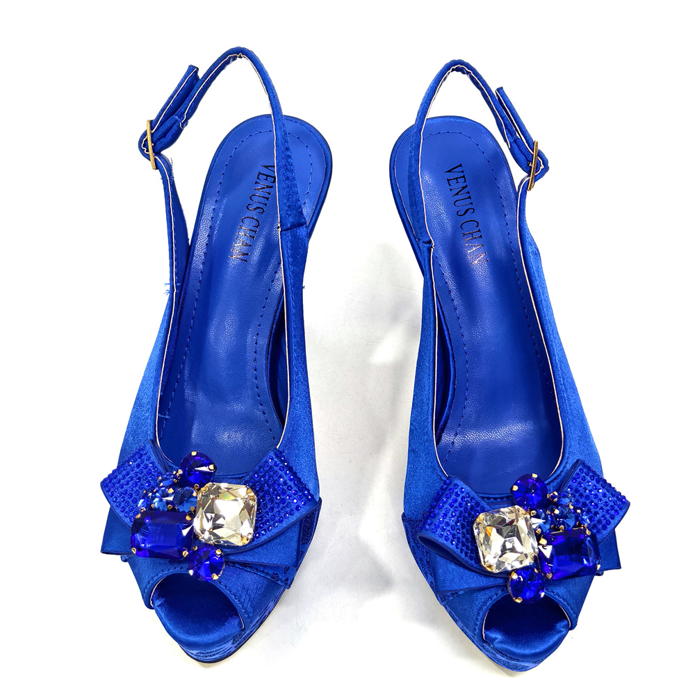 2024 Rhinestone Design INS Hot - Women'S Shoes Navy Blue recensione e prezzo