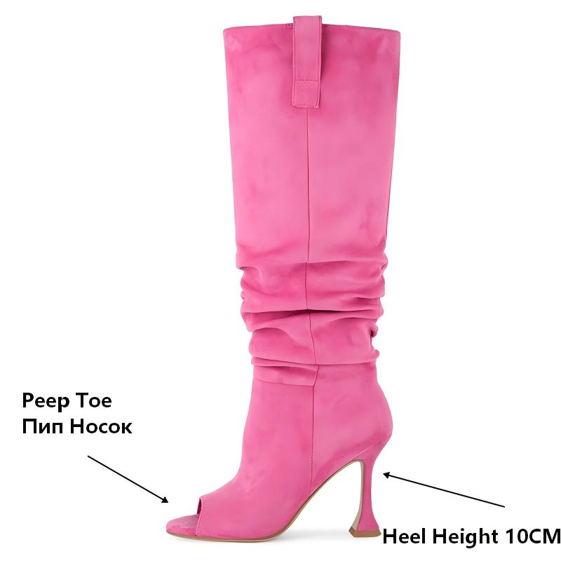 Onlymaker Peep Open Toe Pleate - Wide Fit Heels recensione e prezzo