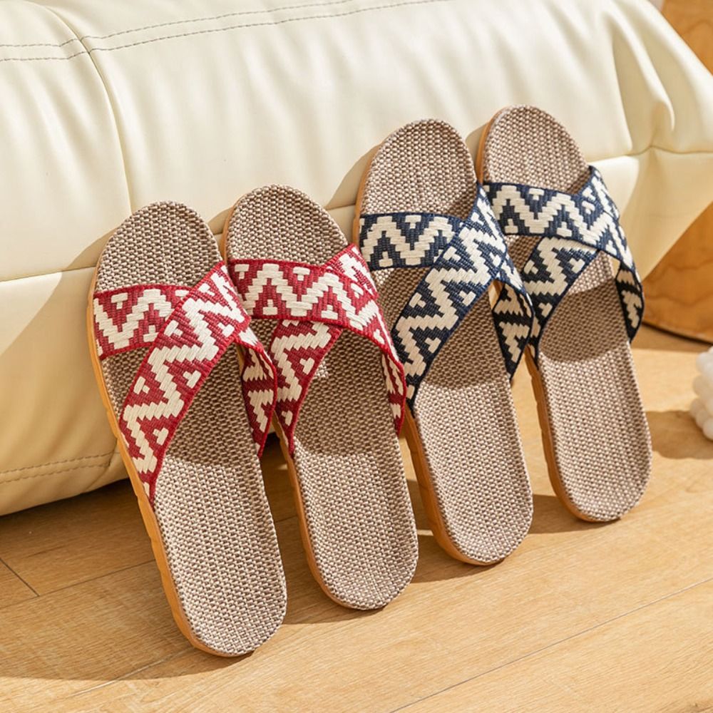 Fashion Ethnic Style Linen Cro - Women'S Shoes To Men'S recensione e prezzo